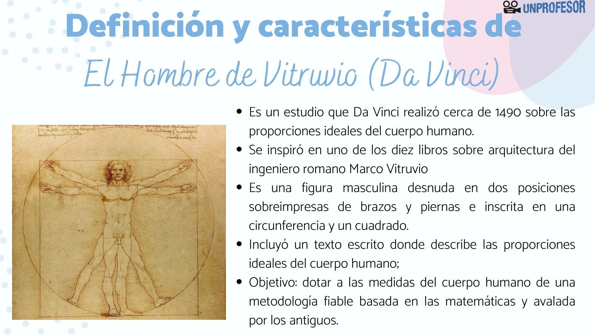 El Hombre de VITRUVIO: definición y características