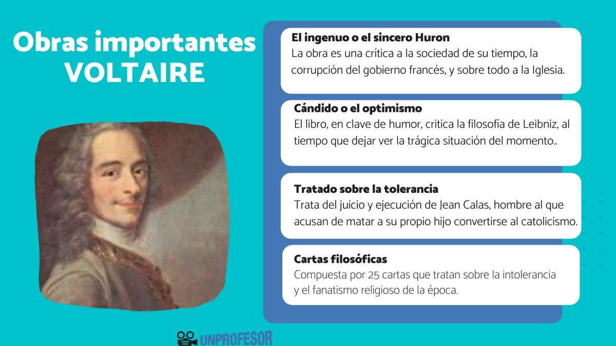 Voltaire: obras importantes