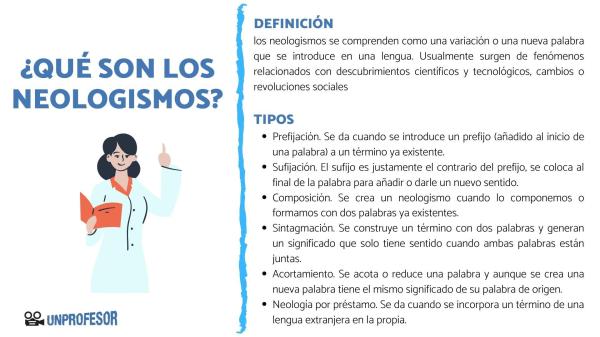 Ejemplos de arcaísmos - Arcaísmos vs. neologismos