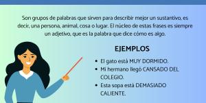 Qué son las frases adjetivas - para niños