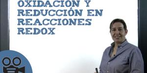 Oxidación y reducción en reacciones redox