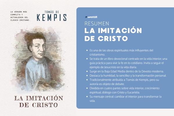 La imitación de Cristo: resumen