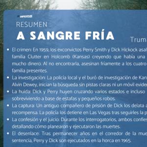 A sangre fría: resumen