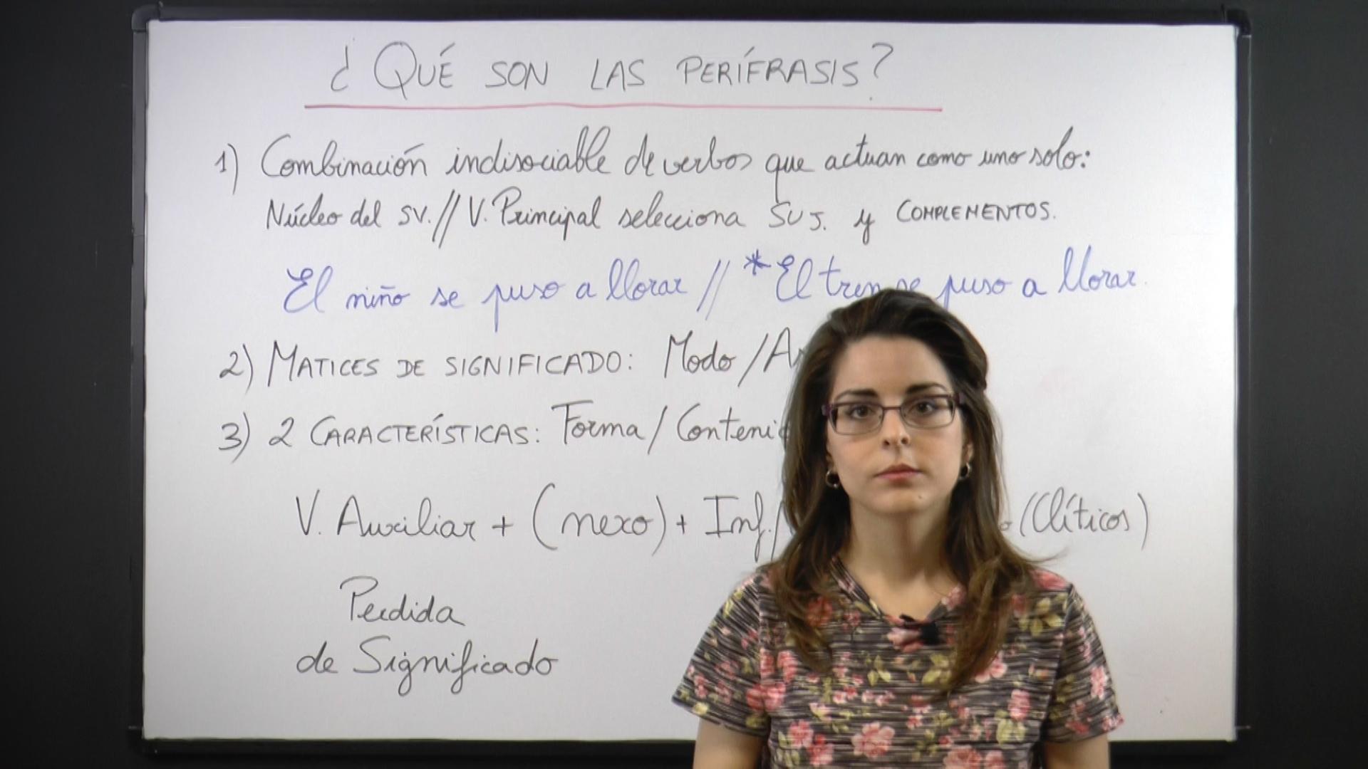 Perífrasis verbales: o que são e usos em espanhol