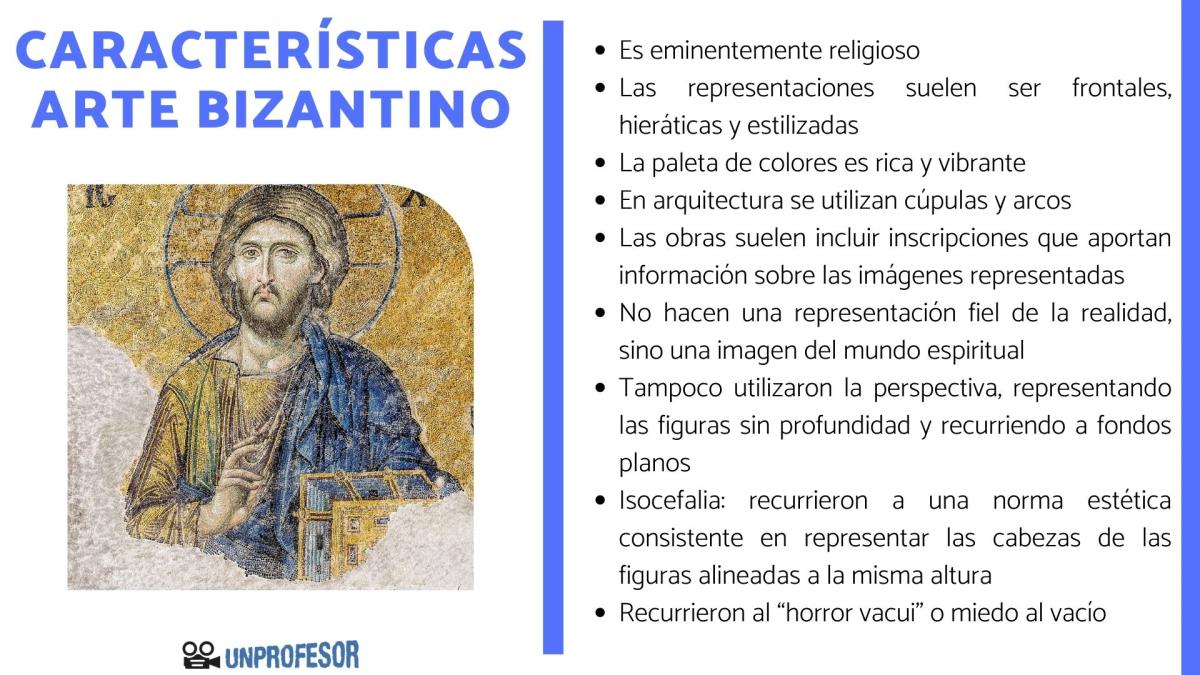 Características del arte bizantino