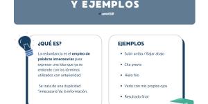 Qué es la redundancia y ejemplos