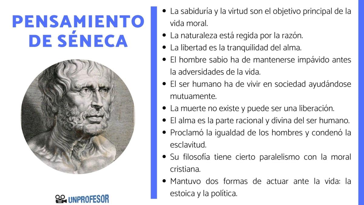 Cuál es el pensamiento de Séneca