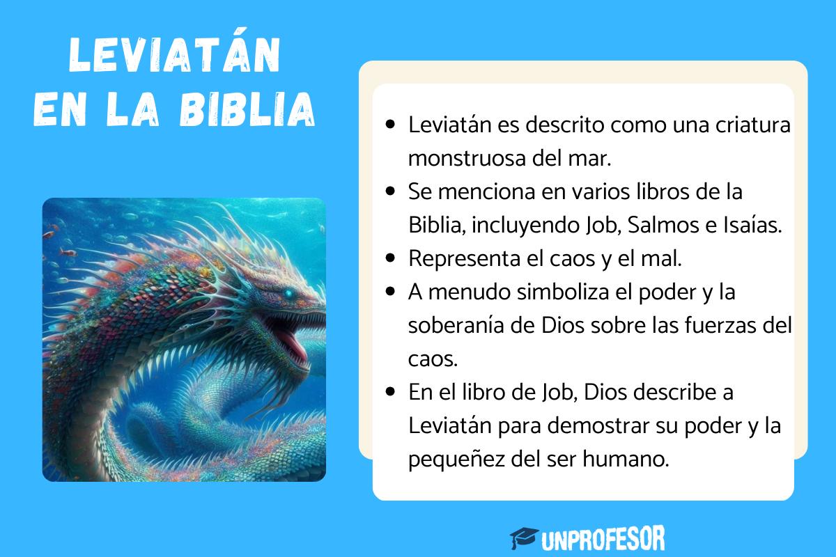 Leviatán en la Biblia - resumen