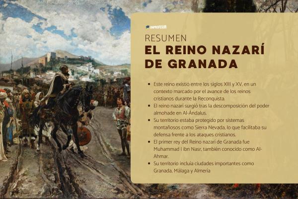 Etapas de Al-Ándalus - Reino nazarí de Granada, la última de las etapas de Al-Ándalus 