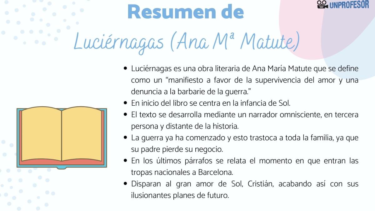 Luciérnagas: resumen por capítulos