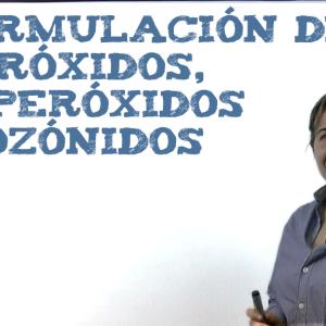 Formulación de peróxidos, hiperóxidos y ozónidos