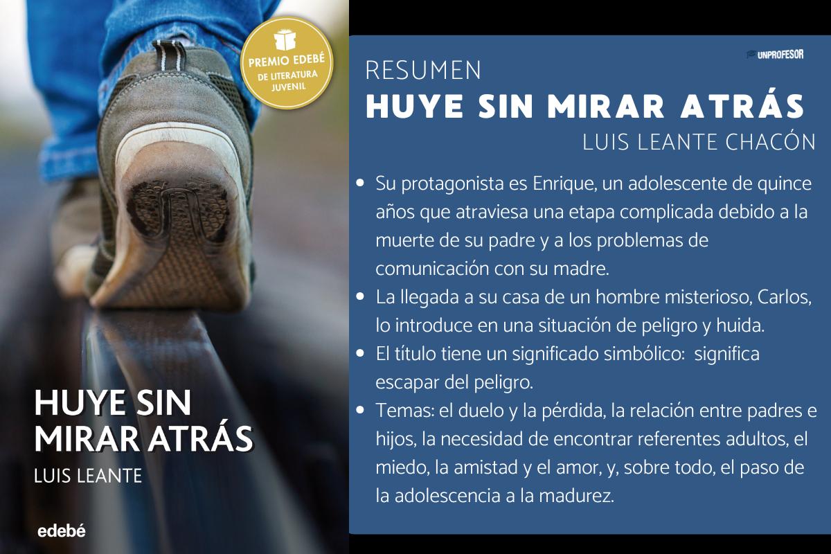 Huye sin mirar atrás: resumen