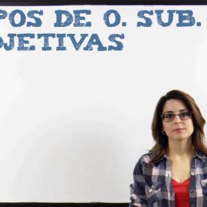 Tipos de oraciones subordinadas adjetivas