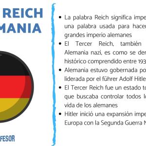 Qué significa Tercer Reich - resumen