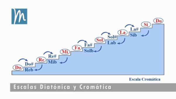 Qué es la escala cromática musical