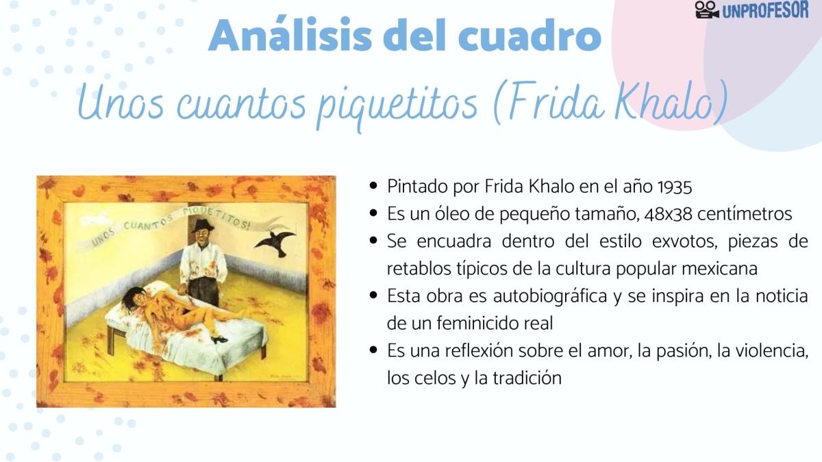 Unos cuantos piquetitos: significado y análisis