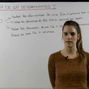 Propiedades de los determinantes I