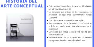 Historia del arte conceptual – resumen