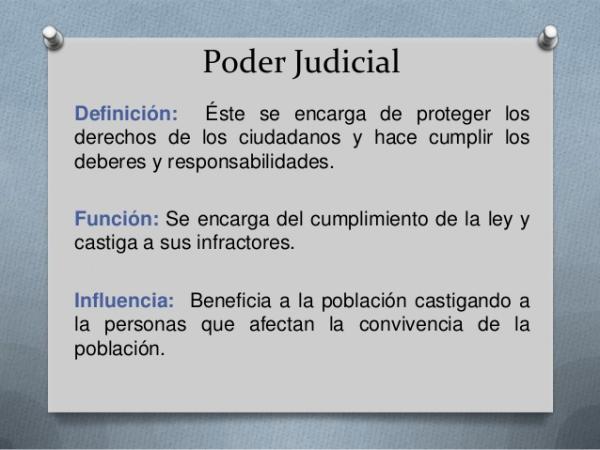 Poder judicial: definición y funciones - ¿Qué es el poder judicial?