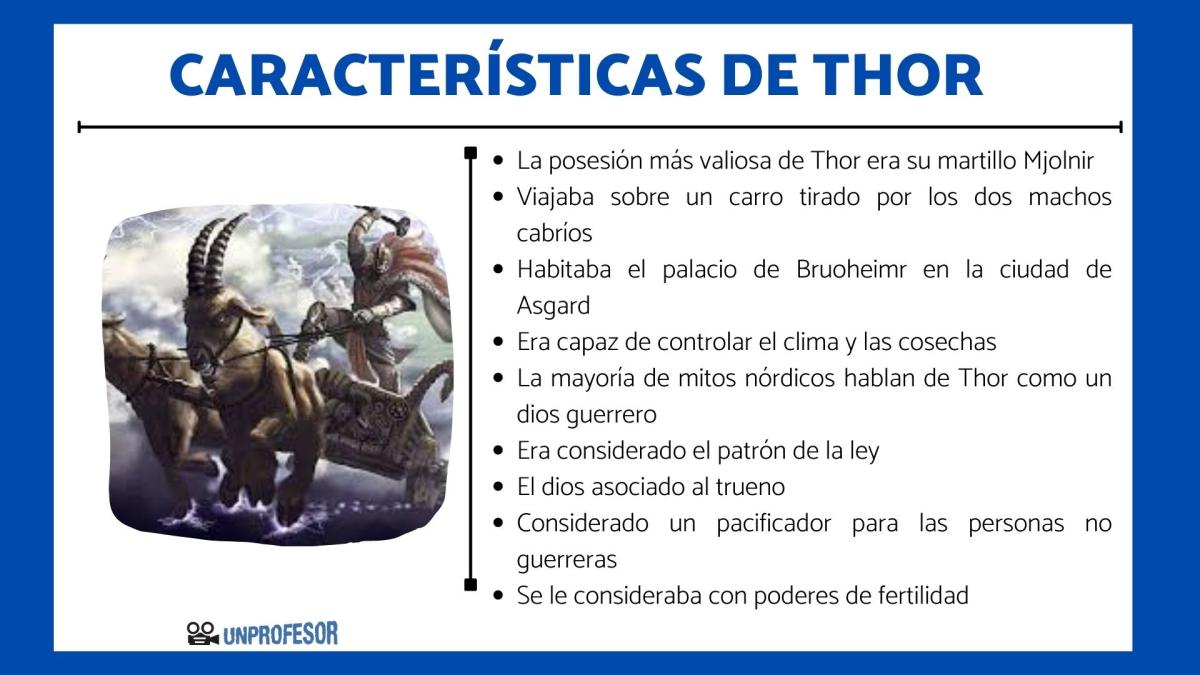 Dios Thor: características principales