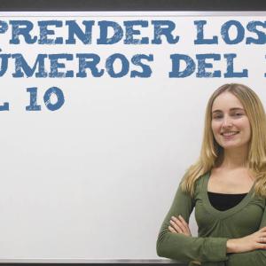 Aprender los números del 1 al 10