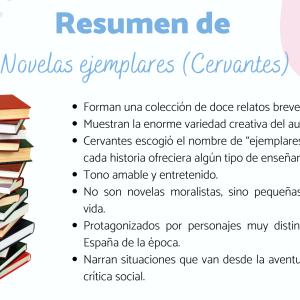 Novelas Ejemplares: resumen