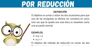 Qué es un sistema de ecuaciones por reducción
