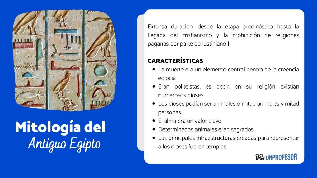 Mitología egipcia: resumen y características