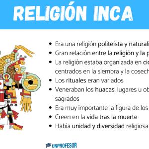 Religión inca: resumen