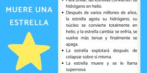 Cómo muere una estrella - para niños