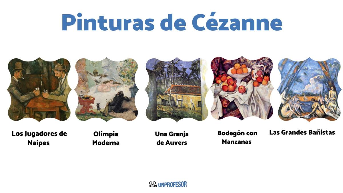 Paul Cézanne - Pinturas más importantes