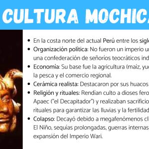 Cultura mochica: resumen