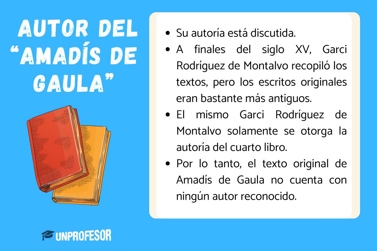 Quién es el autor de Amadís de Gaula