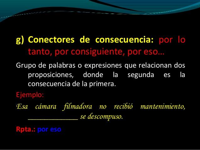 And as a consequence to. And as a consequence to