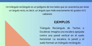 Qué es un triángulo rectángulo y ejemplos