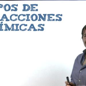 Tipos de reacciones químicas