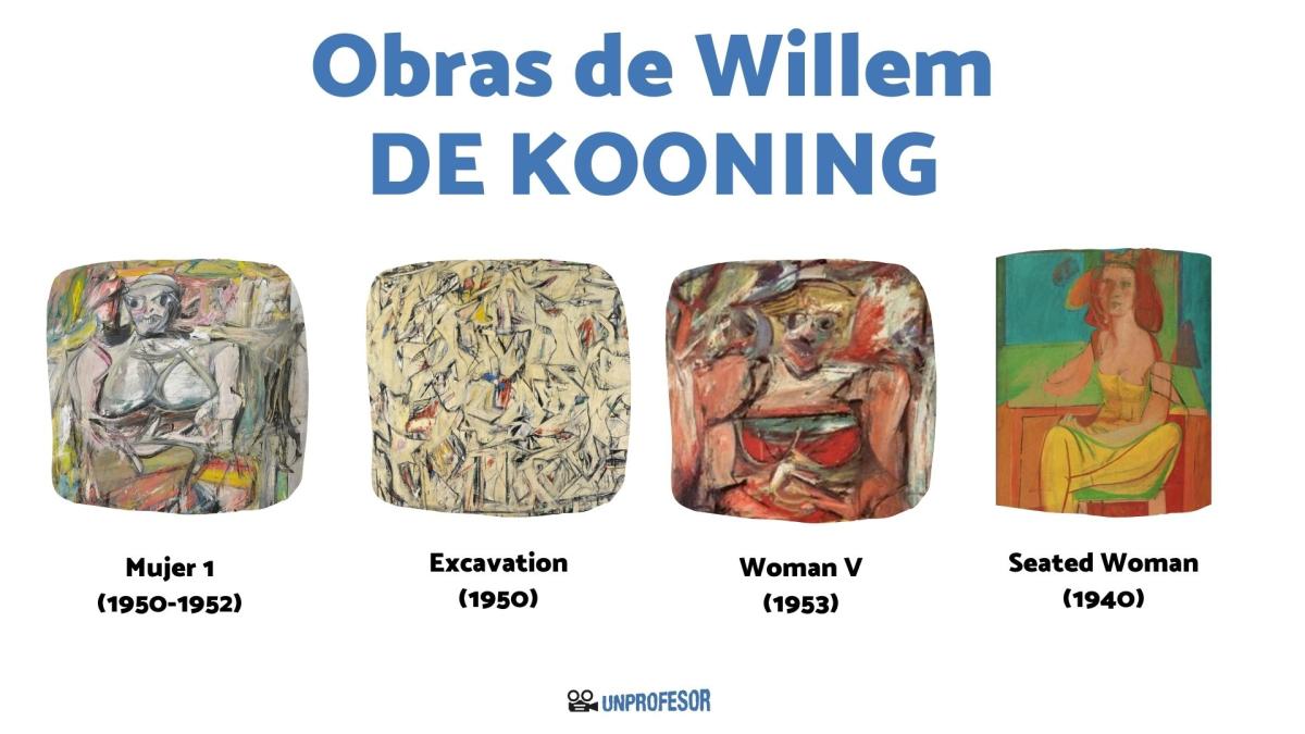 Willem de Kooning: obras más importantes