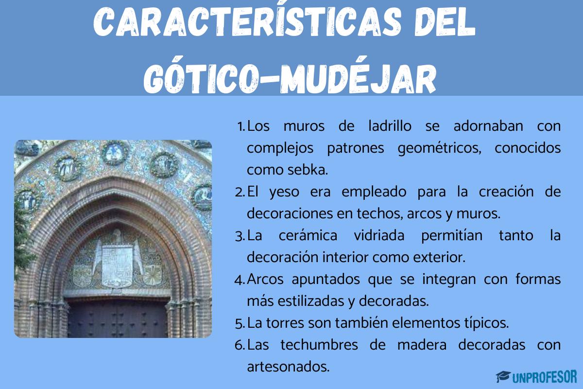 Gótico-mudéjar: características