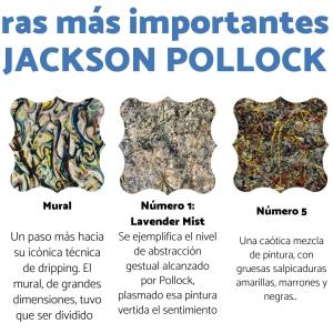 Jackson Pollock: obras más importantes