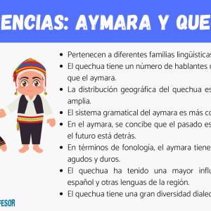 Aymara y quechua: diferencias