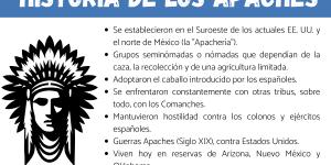 Historia de los apaches: resumen